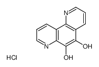 5,6-dihydroxy-1,7-phenantroline hydrochloride Structure