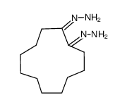 cyclododecane-1,2-dione-dihydrazone结构式