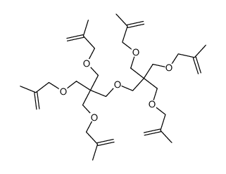 bis-(3-methallyloxy-2,2-bis-methallyloxymethyl-propyl)-ether Structure