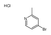 4-BROMO-2-PICOLINE HCL Structure