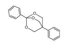 1,4-diphenyl-3,5,8-trioxabicyclo[2.2.2]octane Structure