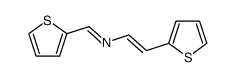 1-(Thien-2-yl)-4-(thien-2-yl)-2-azabuta-1,3-diene Structure