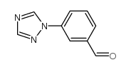 3-(1-1,2,4-三氮唑)苯甲醛结构式