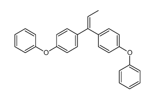 1,1-bis-(4-phenoxy-phenyl)-propene Structure