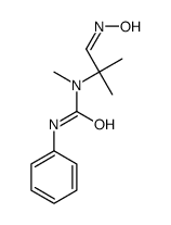 1-(1-hydroxyimino-2-methylpropan-2-yl)-1-methyl-3-phenylurea Structure