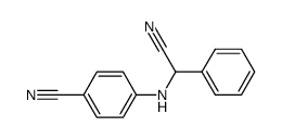 4-[(Cyano-phenyl-methyl)-amino]-benzonitrile Structure