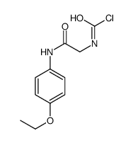 N-[2-(4-ethoxyanilino)-2-oxoethyl]carbamoyl chloride结构式