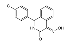 1-(4-chlorophenyl)-4-hydroxyimino-1,2-dihydroisoquinolin-3-one Structure