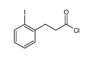 Benzenepropanoyl chloride, 2-iodo结构式