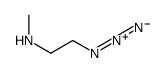 2-azido-N-methylethanamine Structure
