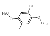 1-Chloro-4-iodo-2,5-dimethoxybenzene Structure