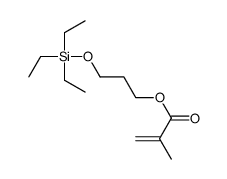 3-triethylsilyloxypropyl 2-methylprop-2-enoate Structure