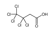 3,3,4,4,4-pentachlorobutanoic acid结构式