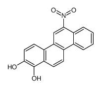 6-nitrochrysene-1,2-diol结构式