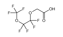 2-[1,1,2,2-tetrafluoro-2-(trifluoromethoxy)ethoxy]acetic acid Structure