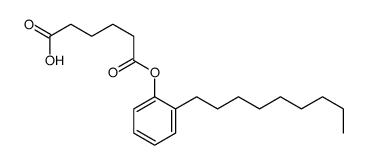 nonylphenyl hydrogen adipate结构式