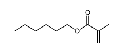 5-methylhexyl 2-methylprop-2-enoate结构式