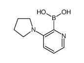 Boronic acid, B-[3-(1-pyrrolidinyl)-2-pyridinyl]结构式