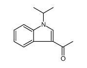 Ethanone, 1-[1-(1-methylethyl)-1H-indol-3-yl] Structure