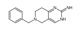 6-Benzyl-5,6,7,8-tetrahydropyrido[4,3-d]pyrimidin-2-amine structure