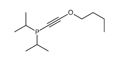 2-butoxyethynyl-di(propan-2-yl)phosphane Structure
