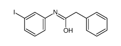 N-(3-iodophenyl)-2-phenylacetamide Structure