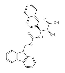 (2S,3S)-3-((((9H-FLUOREN-9-YL)METHOXY)CARBONYL)AMINO)-2-HYDROXY-3-(NAPHTHALEN-2-YL)PROPANOIC ACID picture