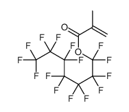 1,1,2,2,3,3,4,4,5,5,6,6,7,7,7-pentadecafluoroheptyl 2-methylprop-2-enoate结构式