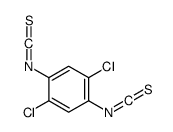 1,4-dichloro-2,5-diisothiocyanatobenzene结构式
