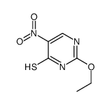 2-ethoxy-5-nitro-1H-pyrimidine-6-thione结构式