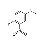 4-IODO-3-NITRO-N,N-DIMETHYLANILINE structure