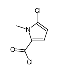 1H-Pyrrole-2-carbonyl chloride, 5-chloro-1-methyl- (9CI) Structure