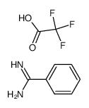 benzamidinium trifluoracetate Structure