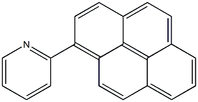 2-(pyren-1-yl)pyridine结构式