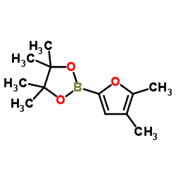 4,5-Dimethylfuran-2-boronic acid pinacol ester Structure