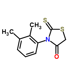 3-(2,3-Dimethylphenyl)-2-thioxo-1,3-thiazolidin-4-one structure