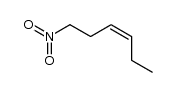 (Z)-1-Nitrohex-3-ene Structure