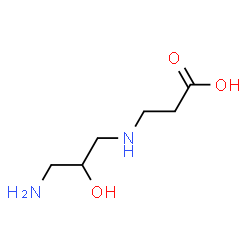 -bta--Alanine,N-(3-amino-2-hydroxypropyl)-结构式