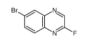 6-溴-2-氟喹噁啉结构式