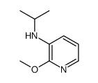 2-甲氧基-N-(1-甲基乙基)-3-氨基吡啶结构式