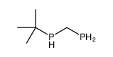 tert-butyl(phosphanylmethyl)phosphane Structure