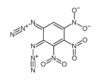 1,2-diazido-3,4,5-trinitrobenzene结构式