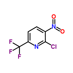 2-Chloro-3-nitro-6-trifluoromethyl pyridine structure