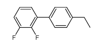 3-(4-Ethylphenyl)-1,2-difluorobenzene结构式