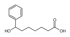 7-hydroxy-7-phenylheptanoic acid structure