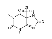 5-trichloromethyl-1,3,7-trimethyl-5,7-dihydrouric acid结构式