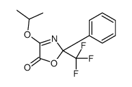 2-phenyl-4-propan-2-yloxy-2-(trifluoromethyl)-1,3-oxazol-5-one Structure