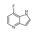 7-fluoro-1H-pyrrolo[3,2-b]pyridine结构式