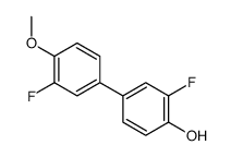 2-fluoro-4-(3-fluoro-4-methoxyphenyl)phenol结构式