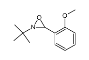 2-(tert-butyl)-3-(2-methoxyphenyl)-1,2-oxaziridine Structure